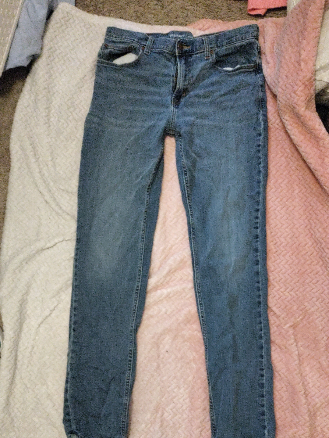 Old Navy Mens Blue Skinny Jeans